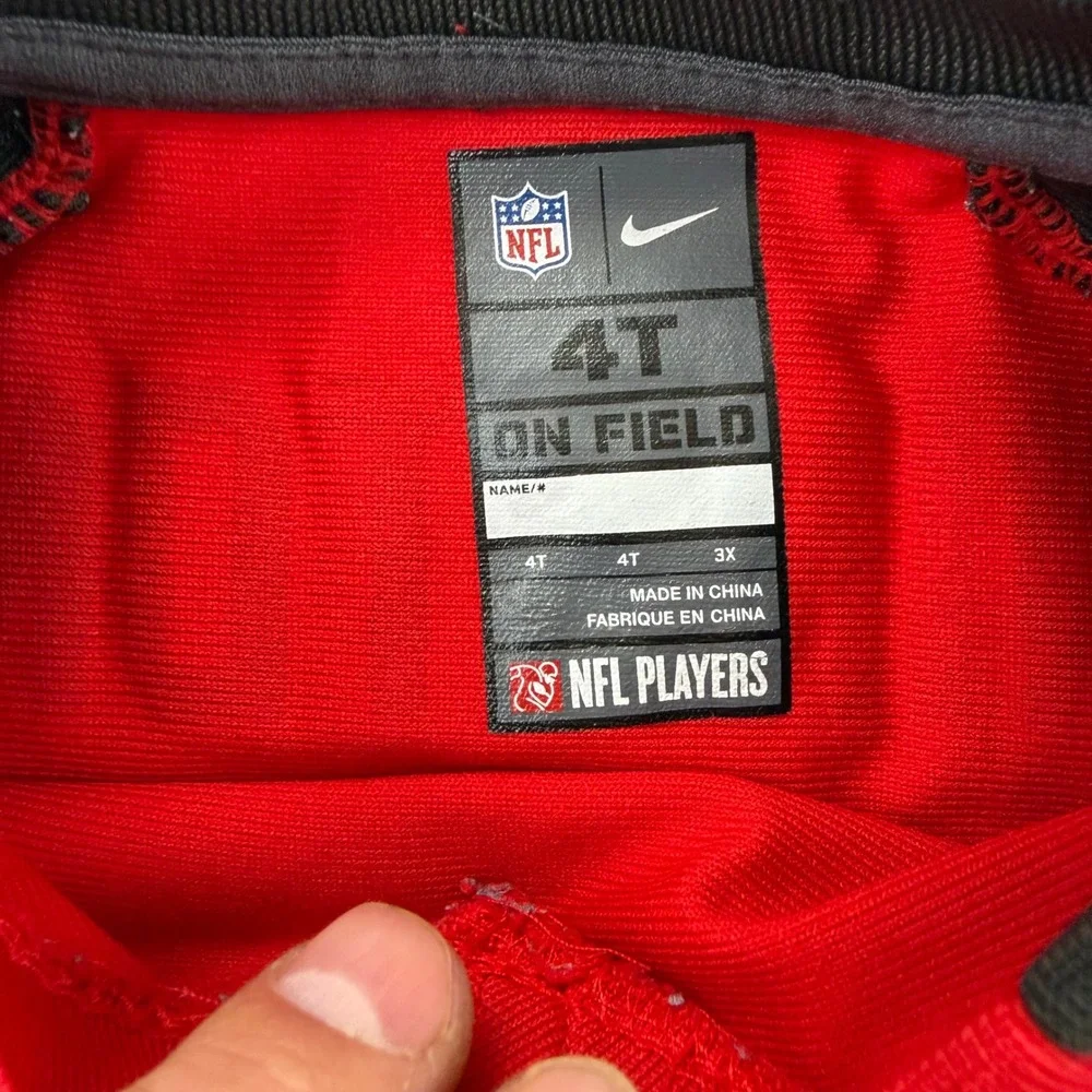 Nike Football Jersey Kids 4T Red Jameis Winston Tampa Bay Buccaneers #3